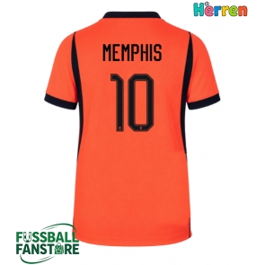 Niederlande Memphis Depay #10 Replik Heimtrikot WM 2026 Kurzarm